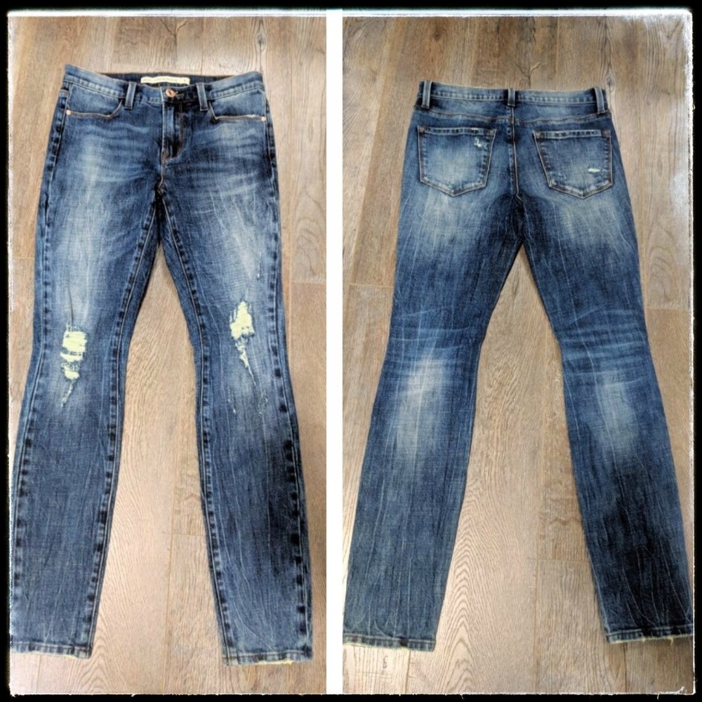 NWOT  ~ CATCH STITCH Destroyed Skinny Jeans